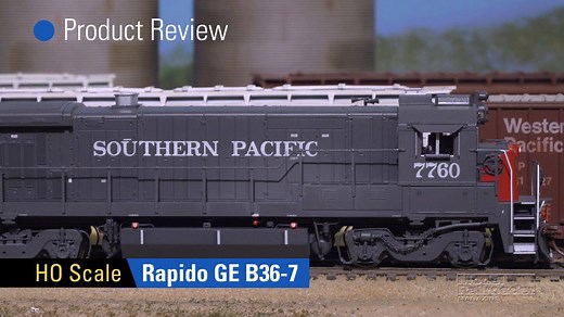We put together an SP freight and put the Rapido Trains HO scale GE B36-7 to work on the Milwaukee, Racine & Troy. Check out the ESU LokSound 5-equipped locomotive in action. | Model Railroader magazine