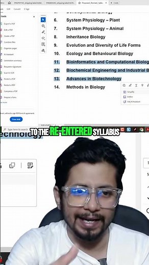 CSIR NET Life Science LSBT Syllabus | What's NEW