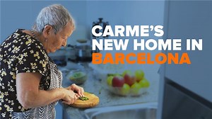 1.2K views · 25 reactions | Carme lives in an assisted-living building in Barcelona; one of the 25000 sustainable, affordable flats built in Spain over the last 5 years with EIB support. 'When we were told we got the flat, it felt like we won the lottery' says 80-year-old Carme. This is her story ⤵️ | European Investment Bank | Facebook