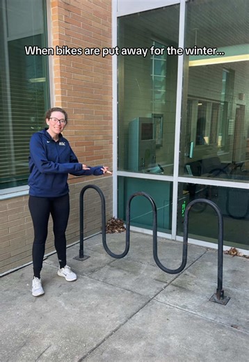 Don’t fret Prairie Stars, bikes will be back out in two weeks! As long as we don’t get any snow 🫢 #campusrec #college #univeristy #uisedu #illinois
