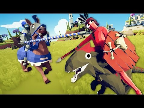 Raptor Raiders Are BROKEN - Totally Accurate Battle Simulator (TABS)