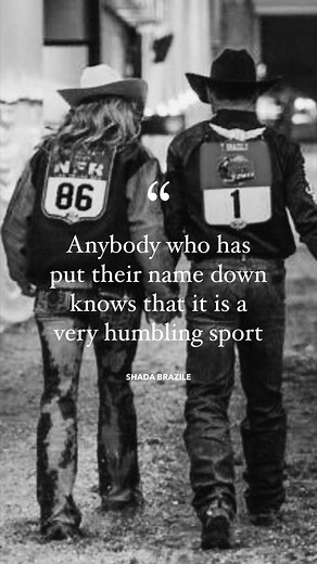 Companion Pass Podcast on Instagram: "“As a rodeo wife, you have to be supportive… they want to win, they’re trying to win…” Shada Brazile was on our most recent episode and definitely knows a thing or two about filling the role of supportive rodeo wife. Rodeo is such a humbling sport and she talks about how she always tried to be a constant source of support through all those highs and lows. We talked about that and so much more! Including their Wild year when the tables turned and Trevor got t