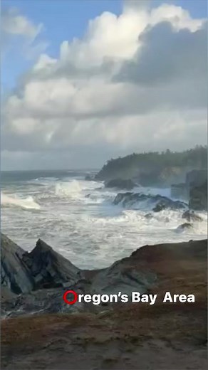 King Tide at Shore Acres, Coos Bay (2022) Lou Baldoni | Oregon's Bay Area