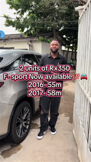 Available Lexus RX350 F-Sport Units for Sale