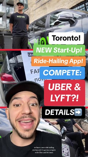 HOVR: Toronto's New Ride-Hailing App Launch