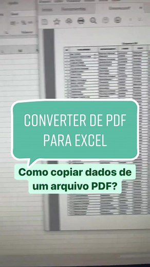 E ai, já sabia converter de PDF para Excel? Quer aprender Excel e não sabe por onde comecar? Clique no link da bio e veja o curso que eu preparei pra você! Excel Acelera. Em pouquíssimo tempo de estudo você já vai parar de passar vergonha por não saber Excel! Corre pra garantir a sua vaga! #excel #exceltesalva #cursoexcel #cursoexcelonline #dicasdeexcel