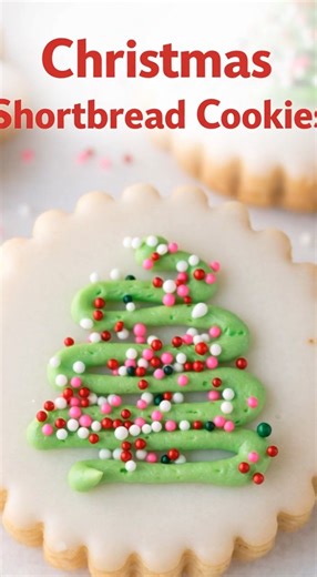 1.4K views | Christmas Shortbread Cookies Ingredients 1 cup (225...