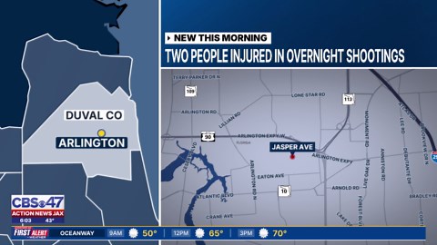 Jacksonville police investigating two overnight shootings