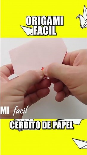 🐷 SORPRENDE A TUS AMIGOS con ESTE CERDITO de PAPEL | ORIGAMI facil