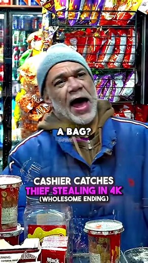 Cashier Catches Theif Stealing In 4K #chicago #viral #followers➕ #steal