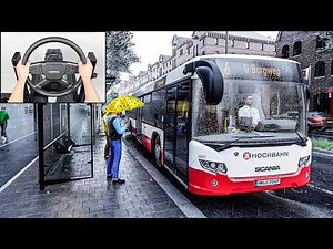 The BEST Bus Simulator! | The Bus | Steering Wheel Gameplay