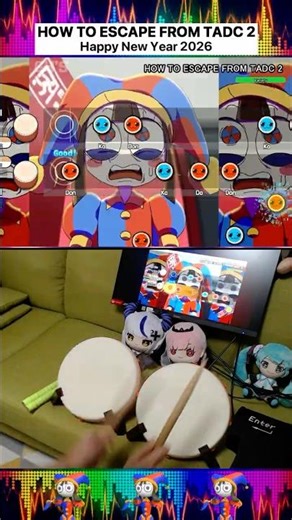 HOW TO ESCAPE FROM TADC 2 - THE AMAZING DIGITAL CIRCUSS | Happy New Year 2026 [Drum] 🥁