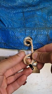 Bowline knot is useful knot✅️ #everyone #trend #reelsfypシ #fypシ #reelsvideoシ #outdoors #tips #fb #viral #ideas #howto #bowline #highlights #tutorial #rope #knot | Iconic Knots