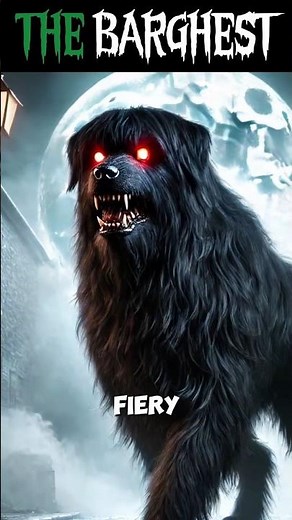 The Barghest: England's Mysterious & Terrifying Black Dog