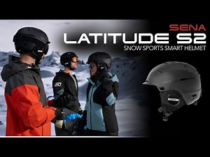 Latitude S2 Smart Snow Helmet Perfect for Snowboarding & Skiing | Tech Talk