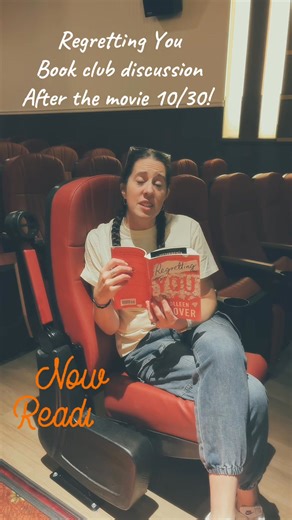 Regretting You Book Club discussion this Thursday 10/30 after the movie! #RegrettingYouMovie #shopsmall | The Hamburg Strand Movie House