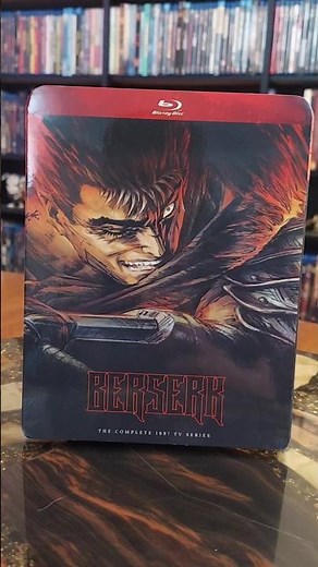 Berserk Complete 1997 TV Series Blu Ray #animeedit #berserk #physicalmedia