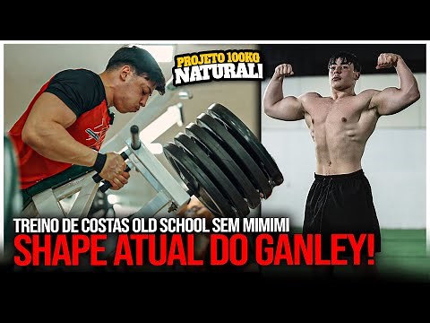 GANLEY ASSUSTOU COM SEU TREINO BIZARRO DE COSTAS!!! | *projeto big baby*