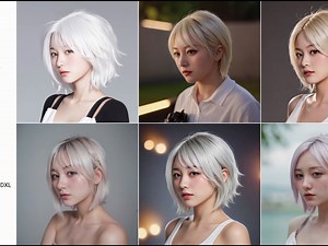 InstantID、PhotoMaker、FaceIDPlusV2、FaceIDPlusV2_SDXL、FaceIDPortrait人脸生成效果比较