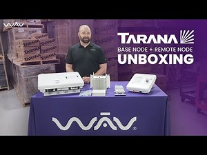 Tarana Wireless Base Node + Remote Node Unboxing