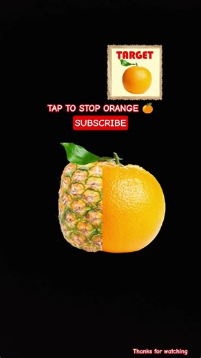 TAP TO STOP ORANGE 🍊 || #tap #challenge #orange #shorts 👀