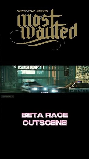 Beta Race Cutscene 😮 - NFS Most Wanted 2 (2012) Beta Build #needforspeed #nfs_most_wanted