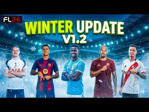 📂❄️ New Option File V1.2 – Winter Edition | SP Football Life 2026