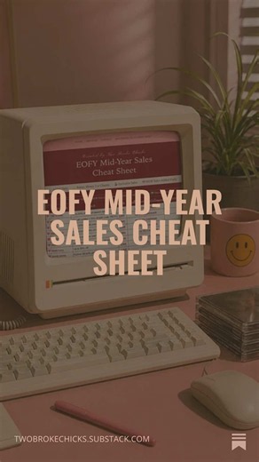 The EOFY Sales Cheat sheet is officially here get it in our bio 👼 #eofy #sales #eofysales #onlineshopping
