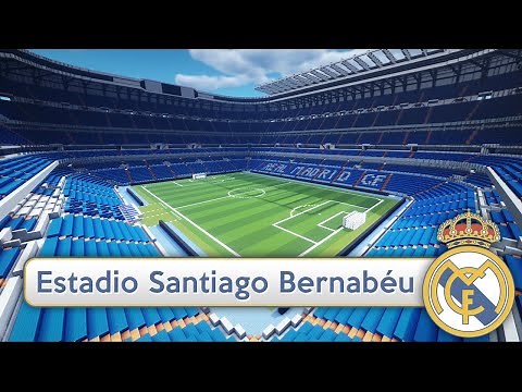 Minecraft - MEGABUILD - Santiago Bernabéu (Real Madrid CF) + DOWNLOAD [Official]