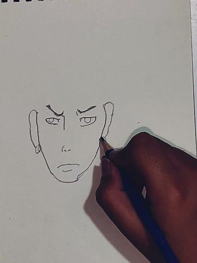 how to draw shikamaru #drawing #anime #easy #step by step #naruto #shorts @Ibsam Arts