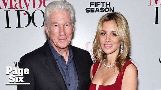 Richard Gere And Wife Alejandra Silva Make Rare Red Carpet Appearance