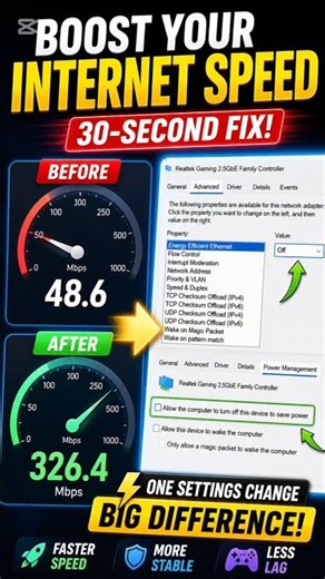 Get 10x Faster Internet: The 30-Second Fix No One Uses