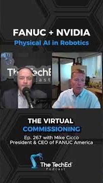 NVIDIA & FANUC are working on Physical AI in Robotics! 🤖