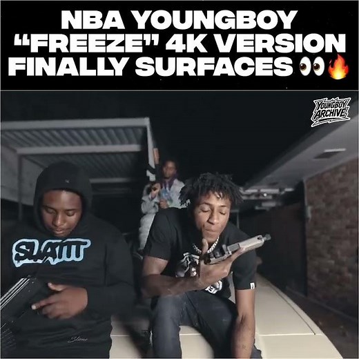 NBA YoungBoy “Freeze” 4K Version Finally Surfaces 👀🔥!