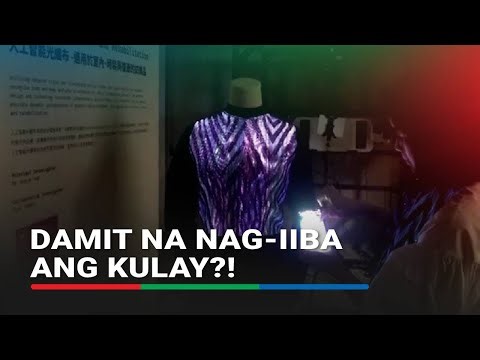 AI-powered color-shifting clothes present endless possibilities | ABS-CBN News