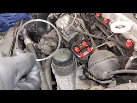 VW ALH TDI injection pump head seal removal and install