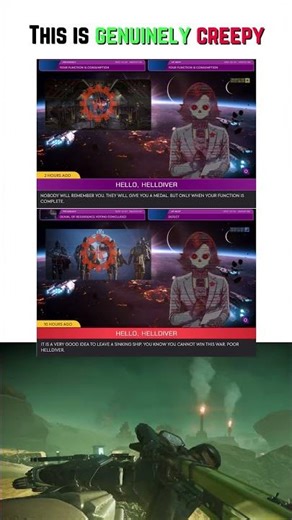 This is Genuinely Creepy - Helldivers 2