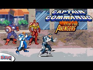 Captain Commando & Avengers 2021 - ÓTIMO OpenBOR!