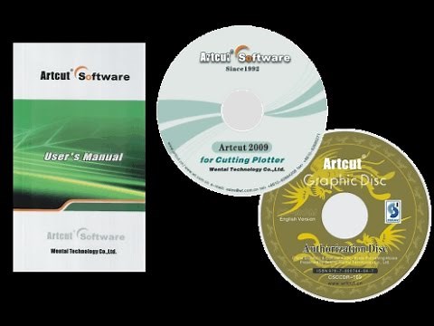 طريقة تسطيب برنامج (ارت كت ) لتشغيل الكتر بلوتر Artcut program installation