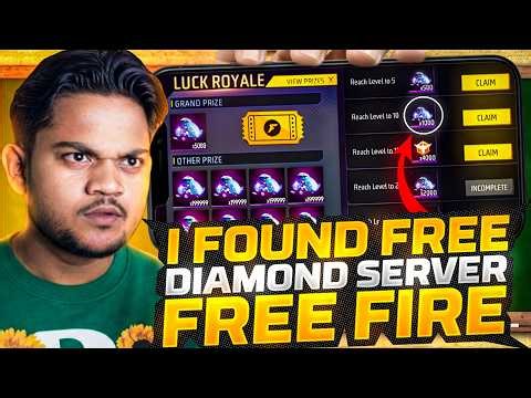 I TRIED FREE DIAMONDS SERVERS IN FREE FIRE 😲 | TESTING FREE DIAMOND SERVERS | GARENA FREE FIRE