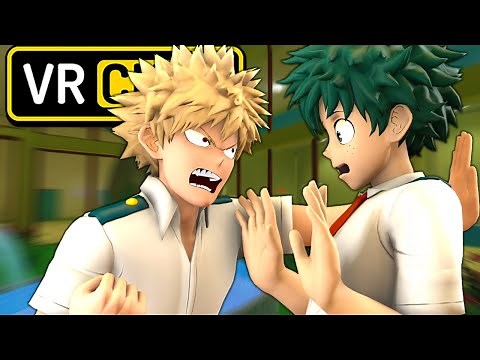 Deku and Bakugo Share a room alone... (MHA VR)