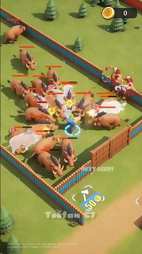 PIG🐷 को अपने बेच के दुश्मन को हराया 😨🔥| Funny Gameplay| #shorts #pig