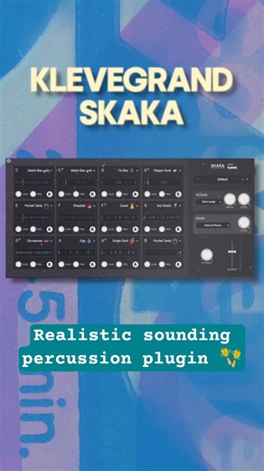 Finally found a plugin that makes percussion feel human 😍
