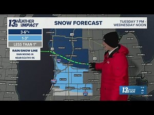 13 WEATHER IMPACT Forecast: Messy Night Ahead; Much Colder By The Weekend