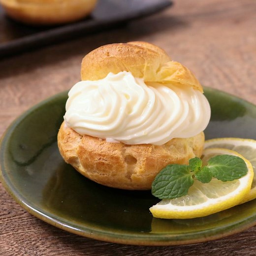 レモンチーズのシュークリーム 作り方・レシピ | クラシル