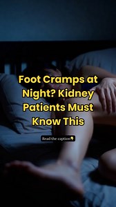 Night cramps = ⚠️ Electrolyte imbalance ⚠️ Low filtration ⚠️ Dehydration 💚 Fix with balanced hydration low-salt diet. Follow for more updates. #cramps #KidneyCare #kidneyhealth #kidneydisease #kidneyfailure #KidneyHealthMatters #kidneyhealthforall #kidney | The Kidney Disease Solution