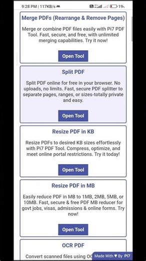 How to convert PDF file size MB to KB