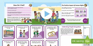 PSHE and Citizenship KS1 Human Rights Day Lesson Pack