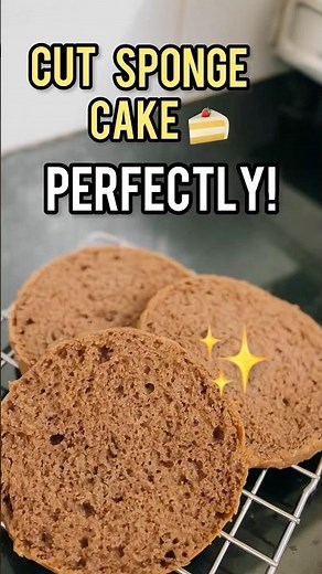 How to Cut Sponge Cake Perfectly Every Time | Sayali’s Bakebox