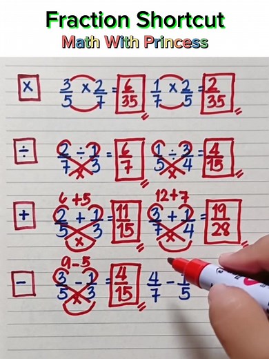 22K views · 312 reactions | LEARN HOW TO MULTIPLY, DIVIDE, ADD AND SUBTRACT PROPER FRACTIONS #mathwithprincess #mathviralvideo #mathviral #math #mathematics #learningisfun #mathskills #mathreview #mathisfun | Math with Princess | Facebook